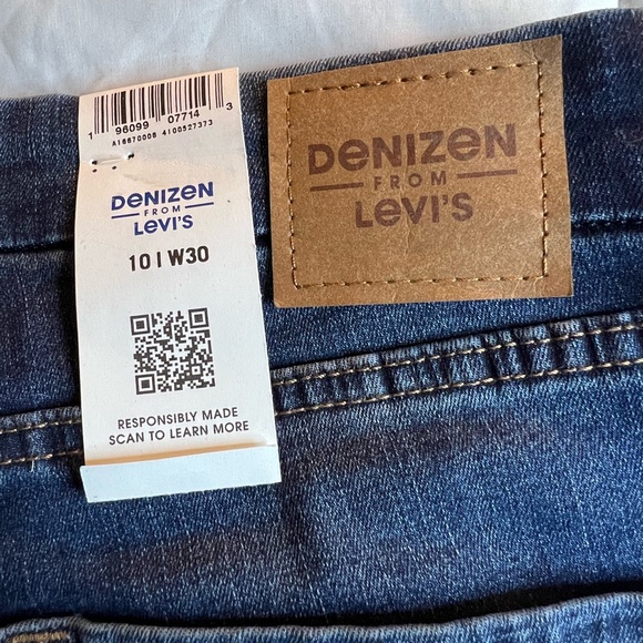 NWT Levi’s dark wash high rise skinny ankle jeans. Women’s size 10 30w. - Picture 6 of 8